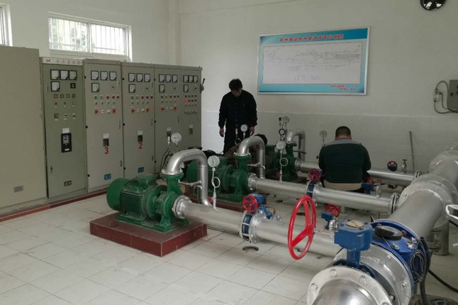 我司对郑州南站供水泵站进行升级改造