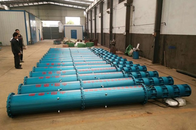 长沙客户订购一批15台260KW底吸式潜水泵